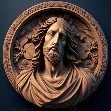 3D model st jesus (STL)